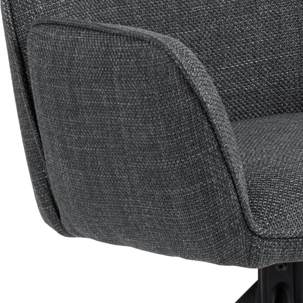 Krzesło Glenda szare ciemne Basel 19 - ACTONA